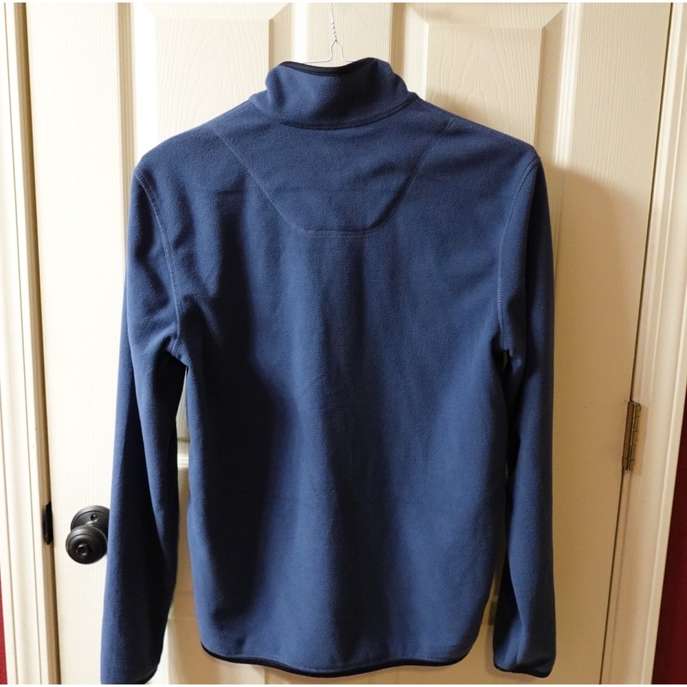 Marks and Spencer Mens Fleece Full Zip Jacket‎ Denim Blue Small T28 2409M - Picture 8 of 8